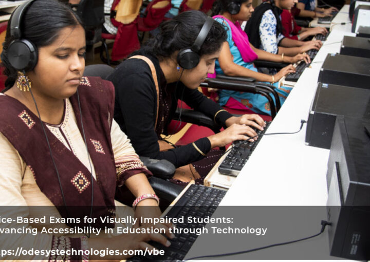 Voice-Based Exams for Visually Impaired Students